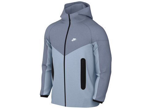 Nike Sportswear Tech Fleece Windrunner Full Zip Hoodie Light Armory Blue