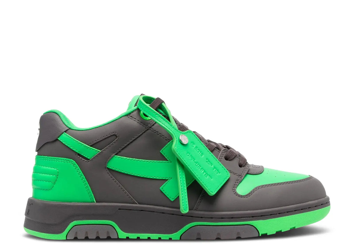 Off-White Out Of Office Black Green Fluo