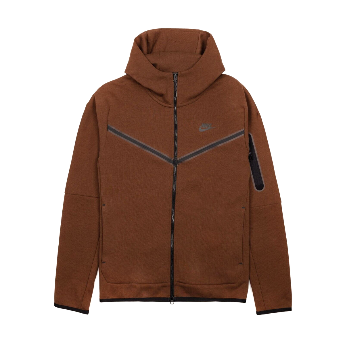 Nike Sportswear Tech Fleece Full Zip Hoodie Cacao Wow Black