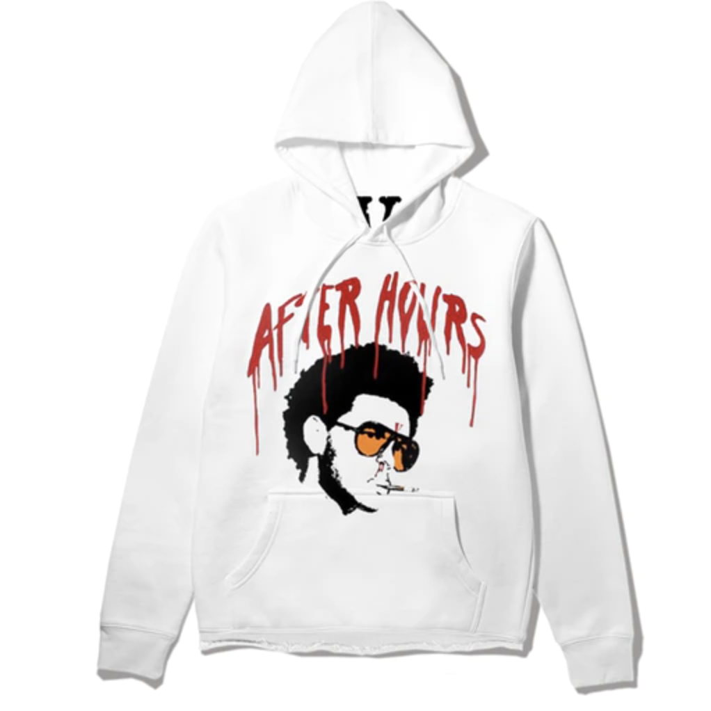 The Weeknd x Vlone Bat Country Pullover Hood White