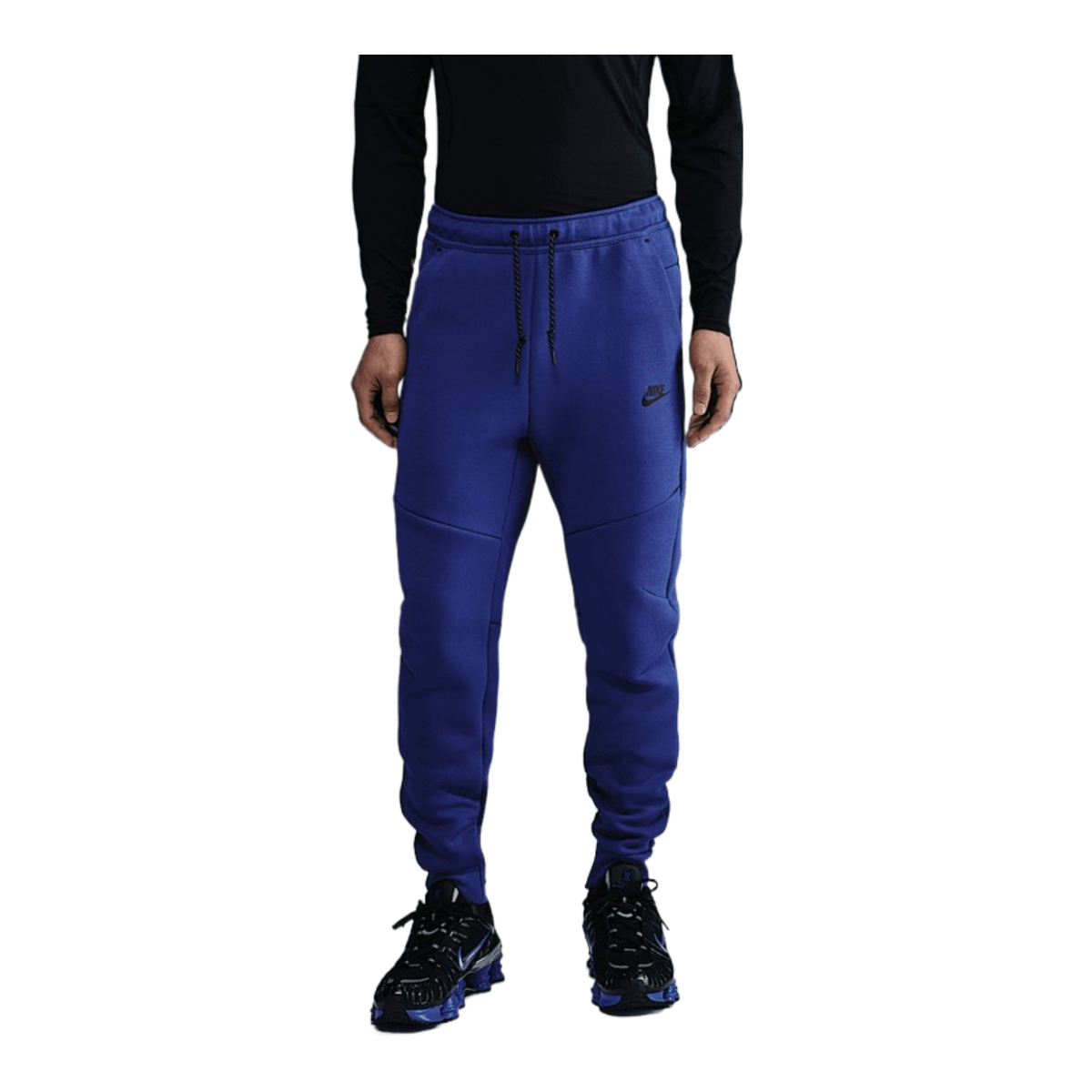 Nike Tech Fleece Windrunner Full-Zip Hoodie & Joggers Set Deep Night/Black