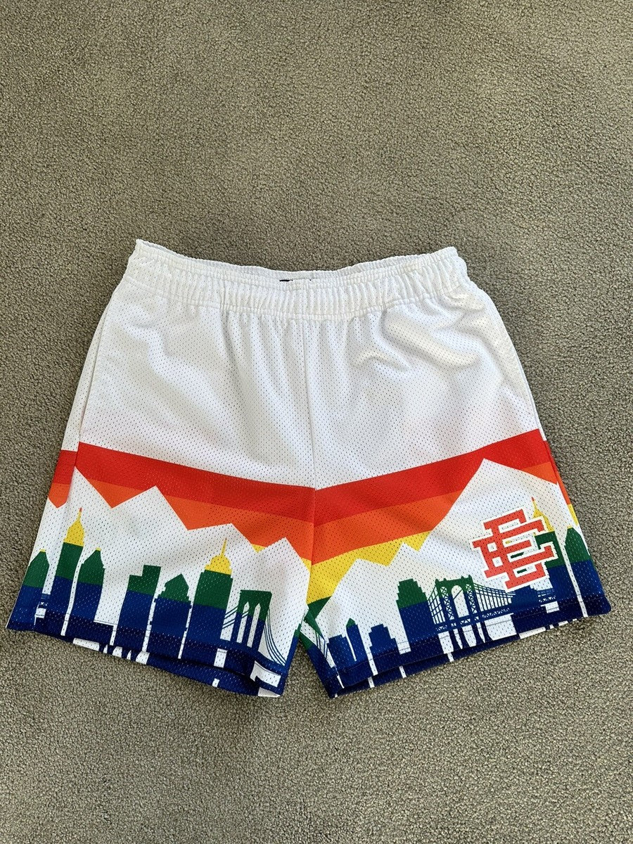 Eric Emanuel EE Basic Shorts Skyline Nuggets NYC Exclusive