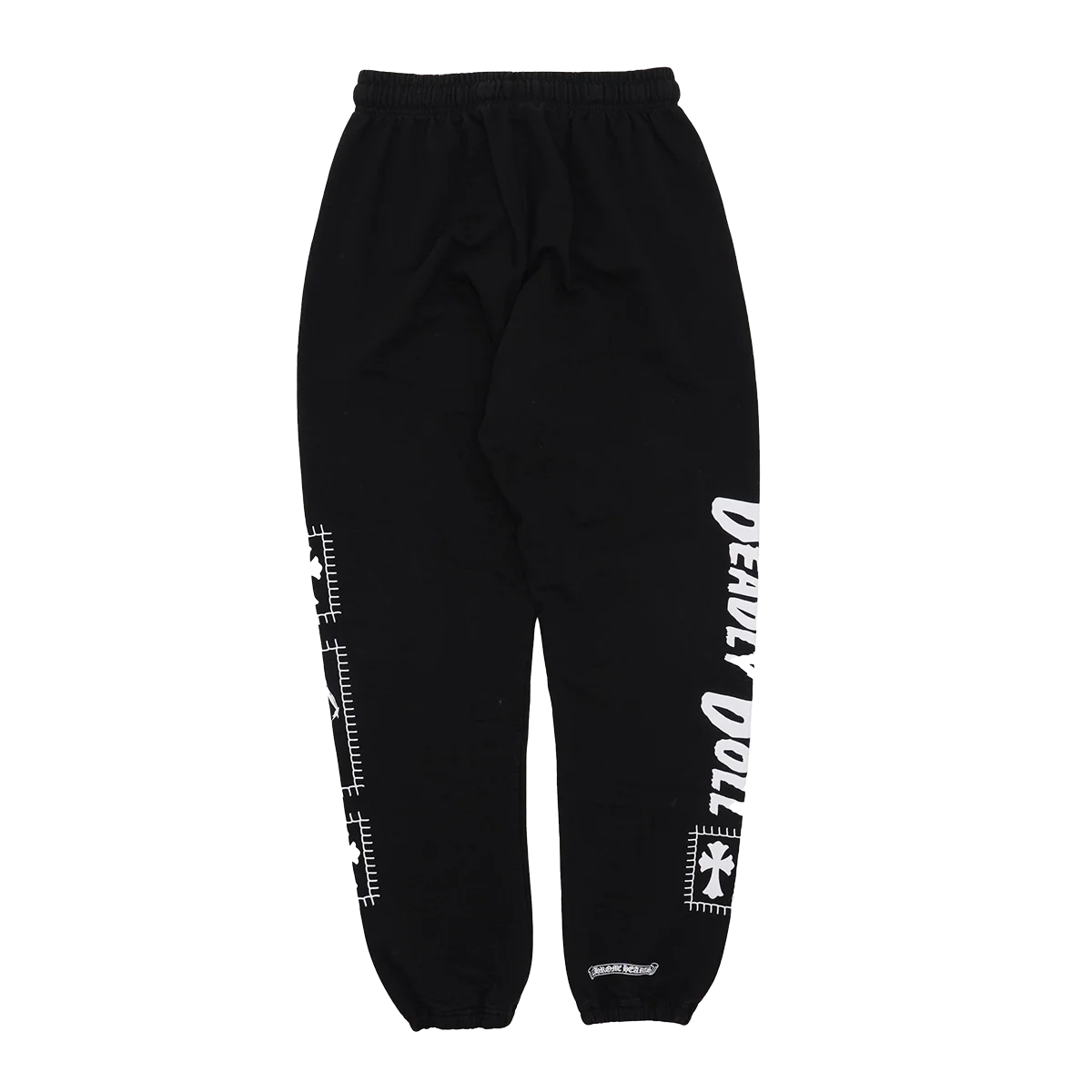 Chrome Hearts Deadly Doll Horseshoe Sweatpants Black