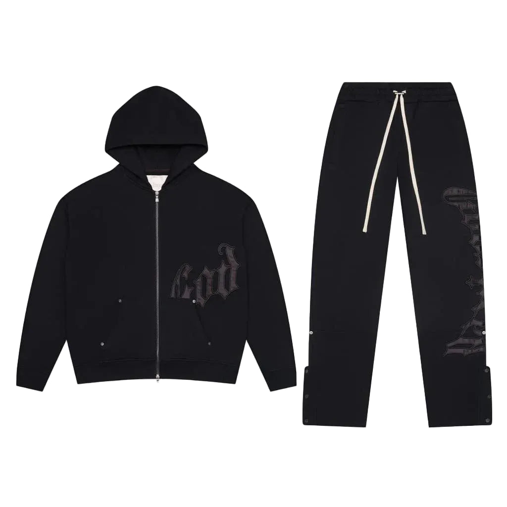 Godspeed OG Logo Sweatsuit V2 Double Black