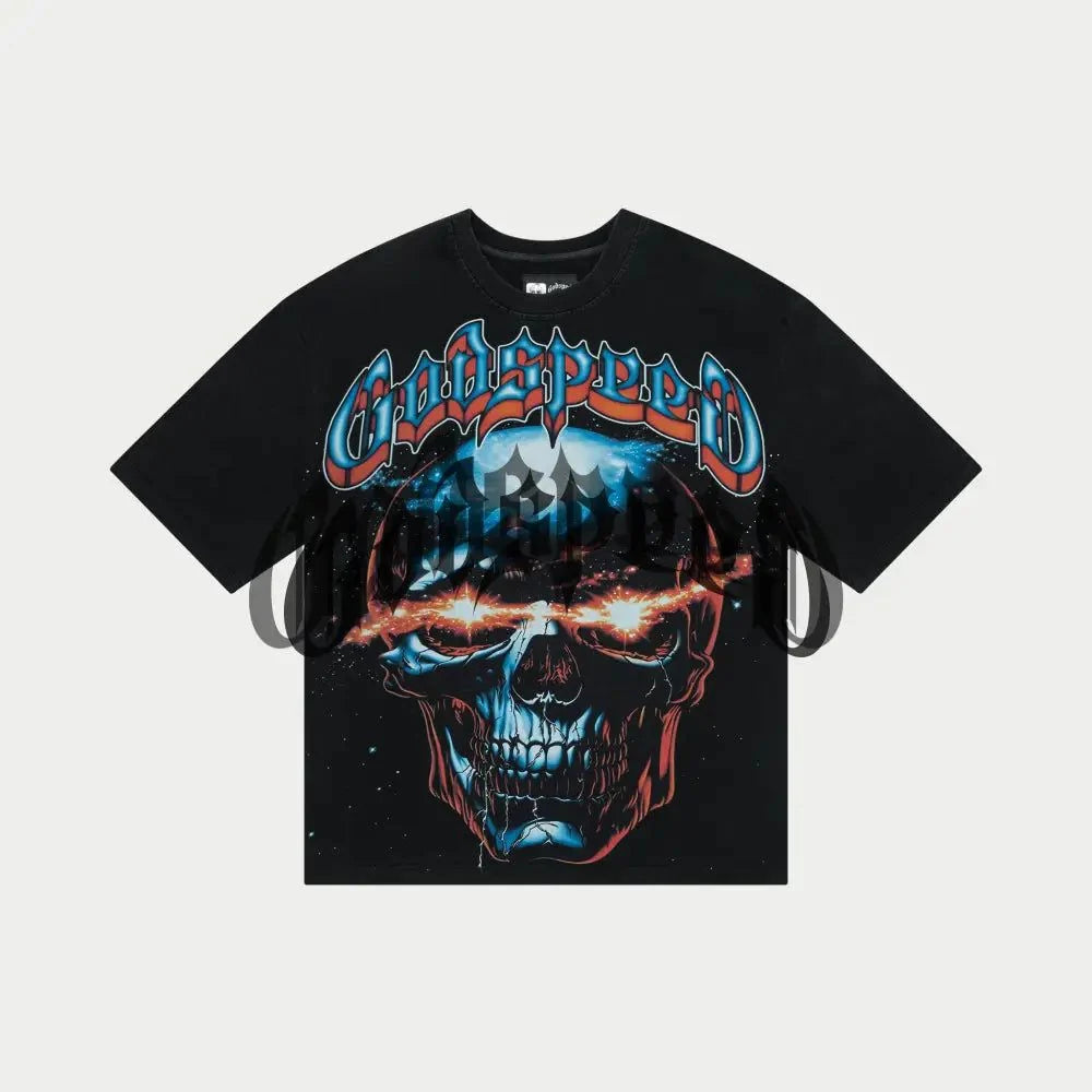 Godspeed Galaxsee T-Shirt Black Wash