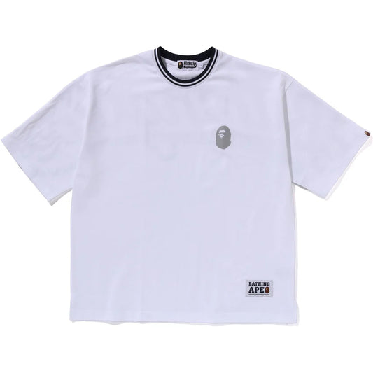 BAPE Baseball Big Logo Tee White