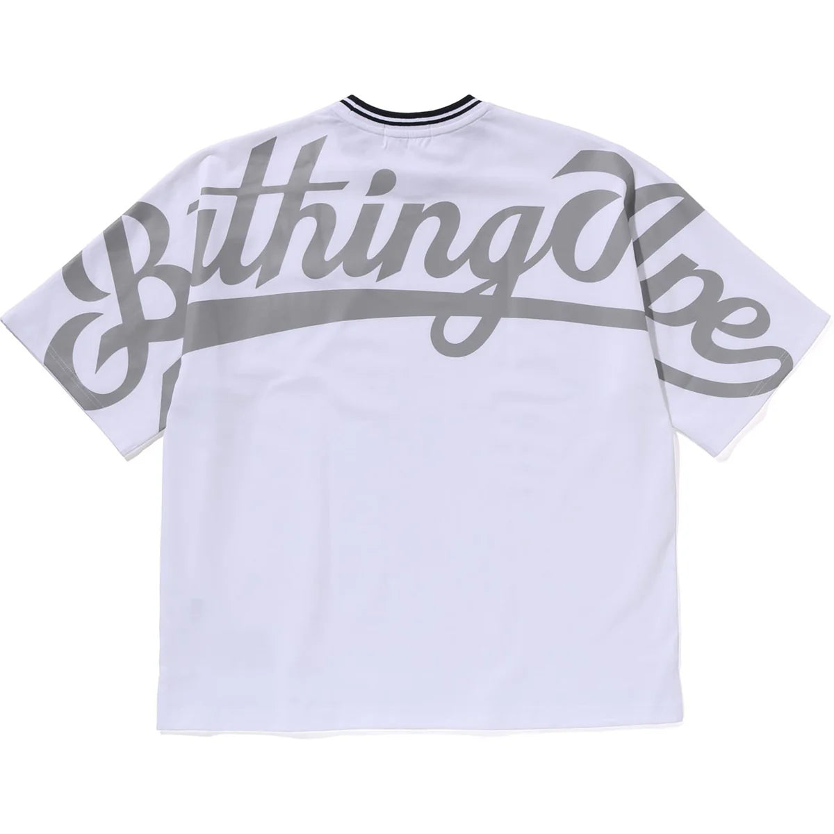 BAPE Baseball Big Logo Tee White