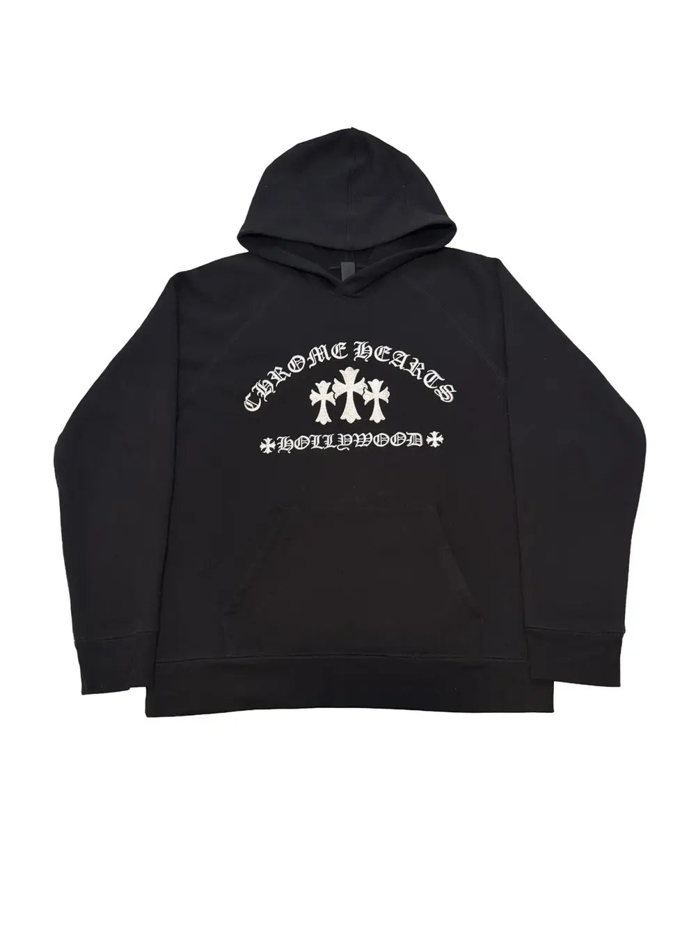 Chrome Hearts King Taco Triple Cross Hoodie Black