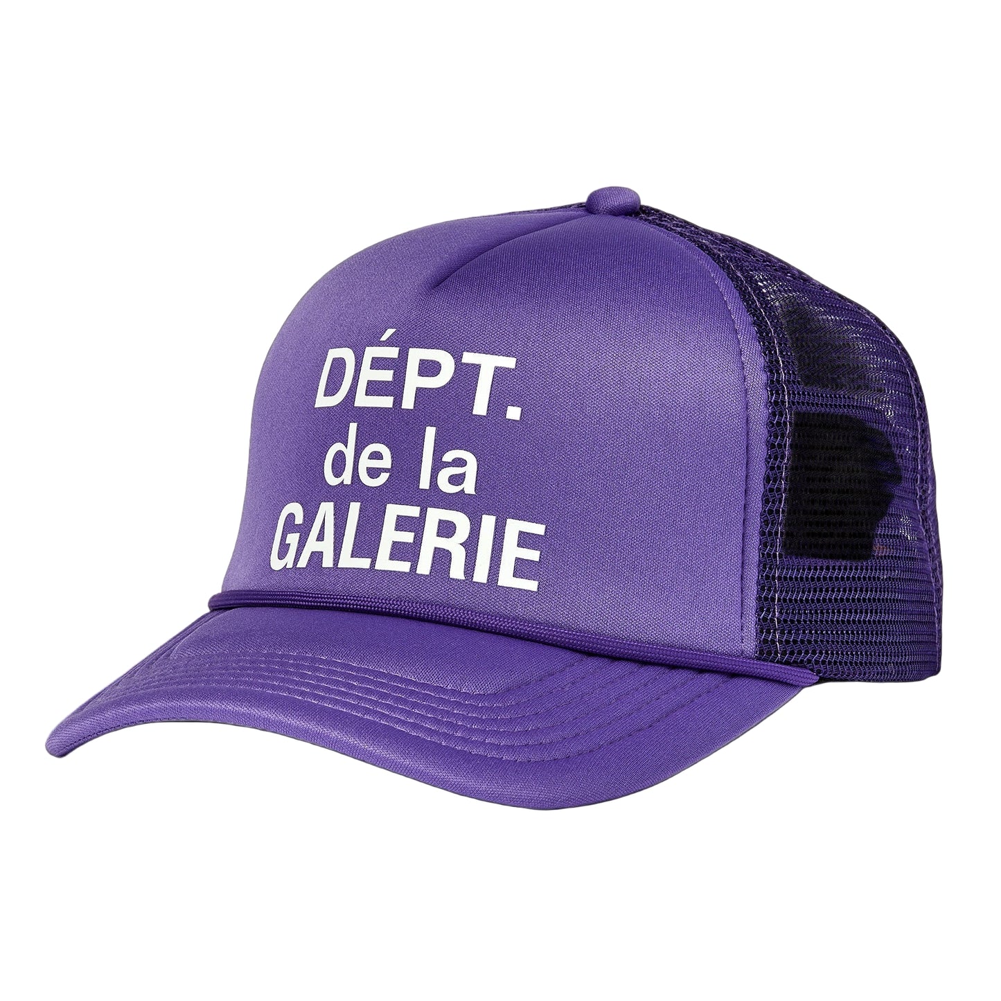 Gallery Dept. French Logo Trucker Hat Flo Purple