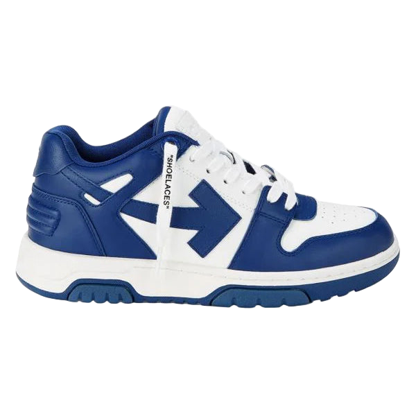 Off-White Out Of Office OOO Low Tops Dusty Blue White