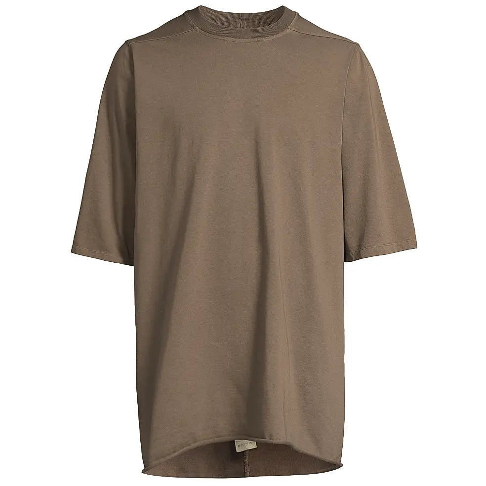Rick Owens Oversized Cotton T-Shirt Dust
