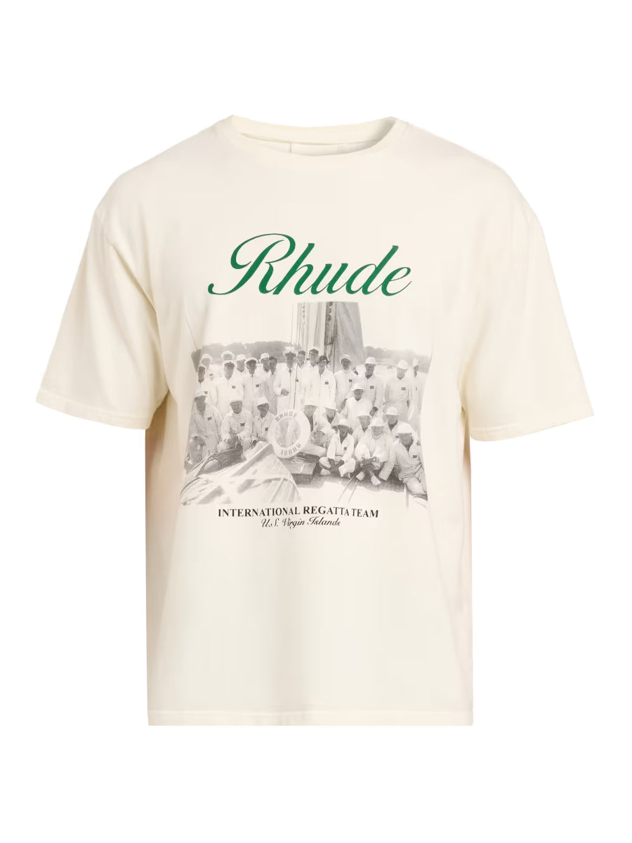 Rhude Virgin Islands T-Shirt Off-White