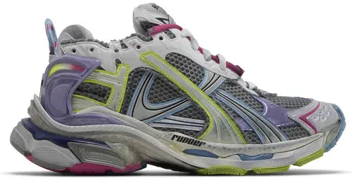 Balenciaga Wmns Runner Sneaker Grey Light Purple