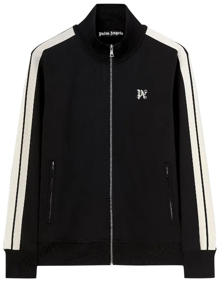 Palm Angels Monogram Classic Track Jacket Black Off White