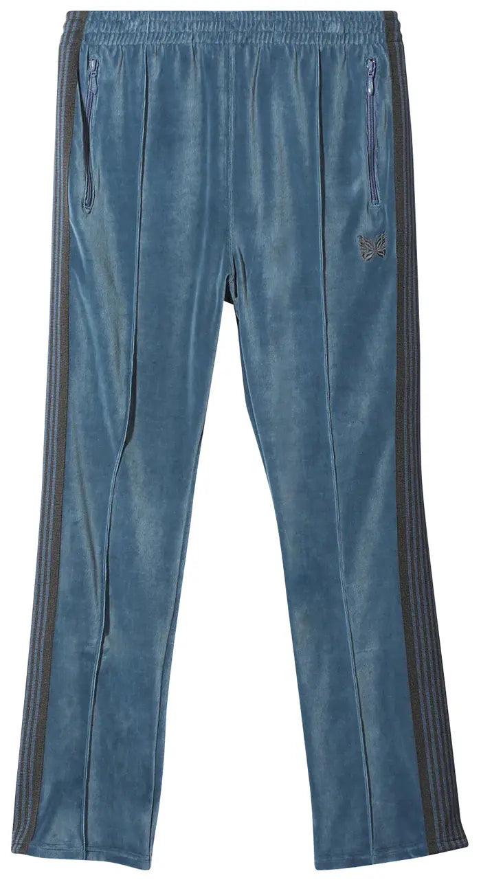 Needles Narrow Track Pant Smoke Blue