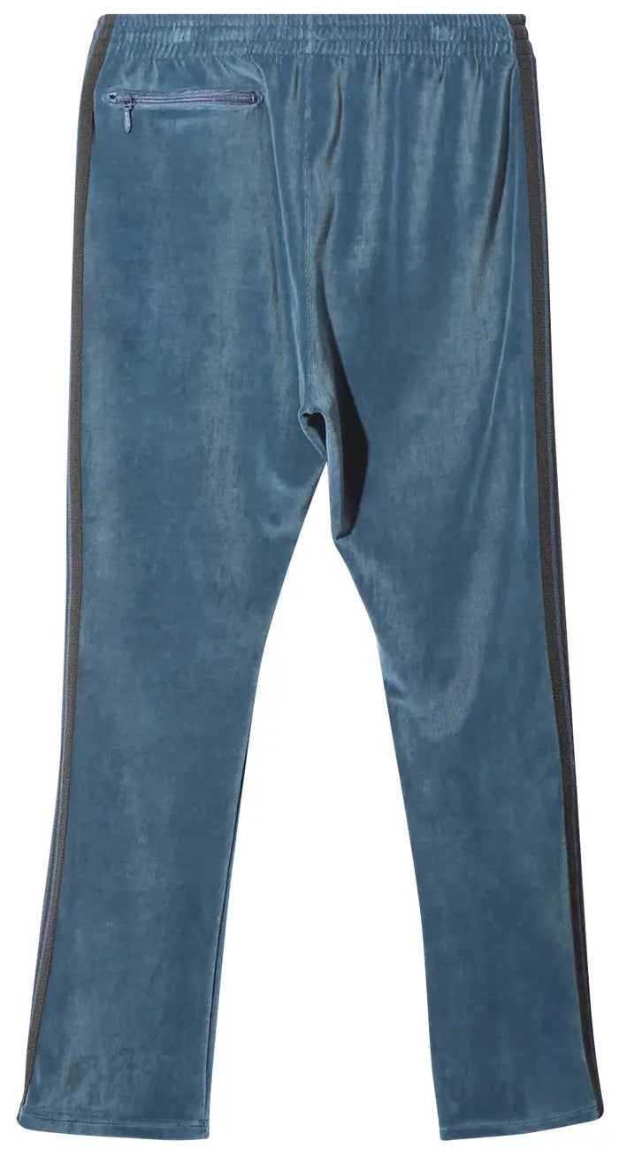 Needles Narrow Track Pant Smoke Blue