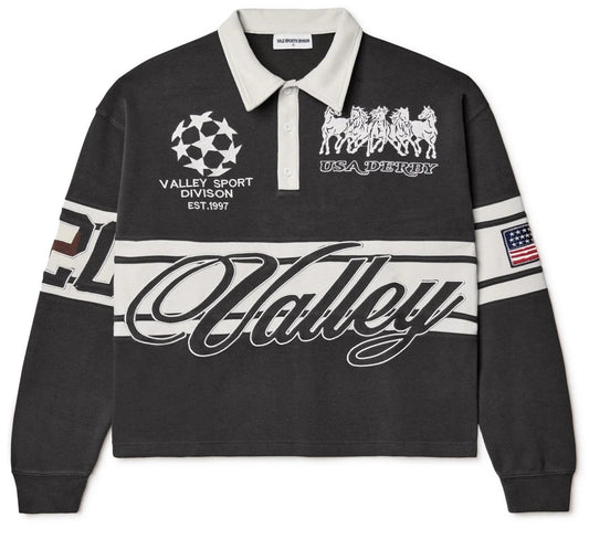 Vale Forever Rugby Polo Black