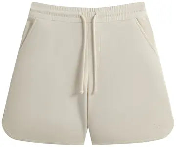 Kith Crystal Wash Interlock Polo & Shorts Set Sandrift