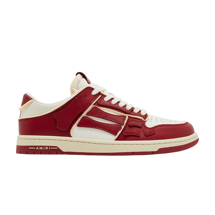 Amiri Skel Top Low Collegiate Red White