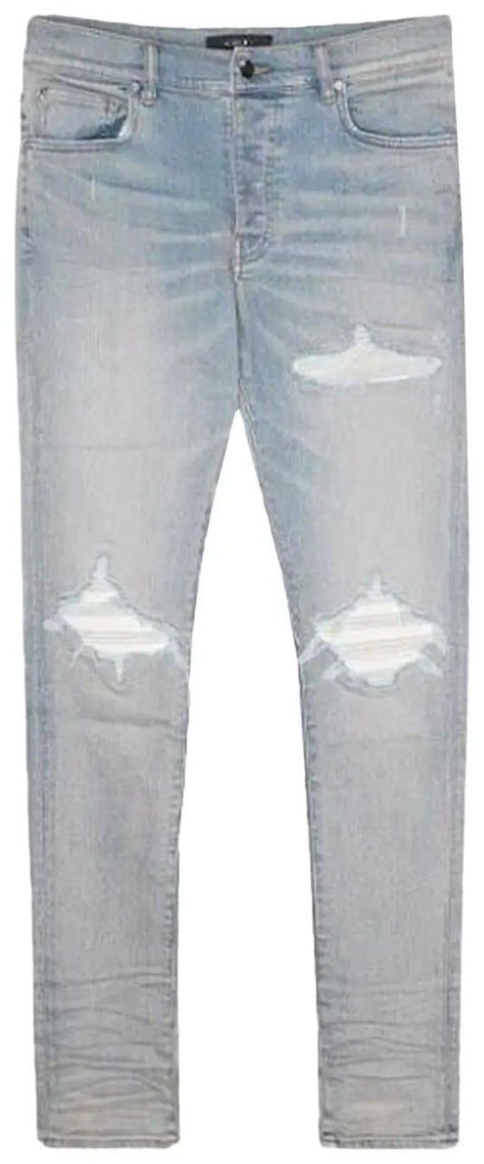 Amiri MX1 Ultra Suede Jean Anqituqe Indigo