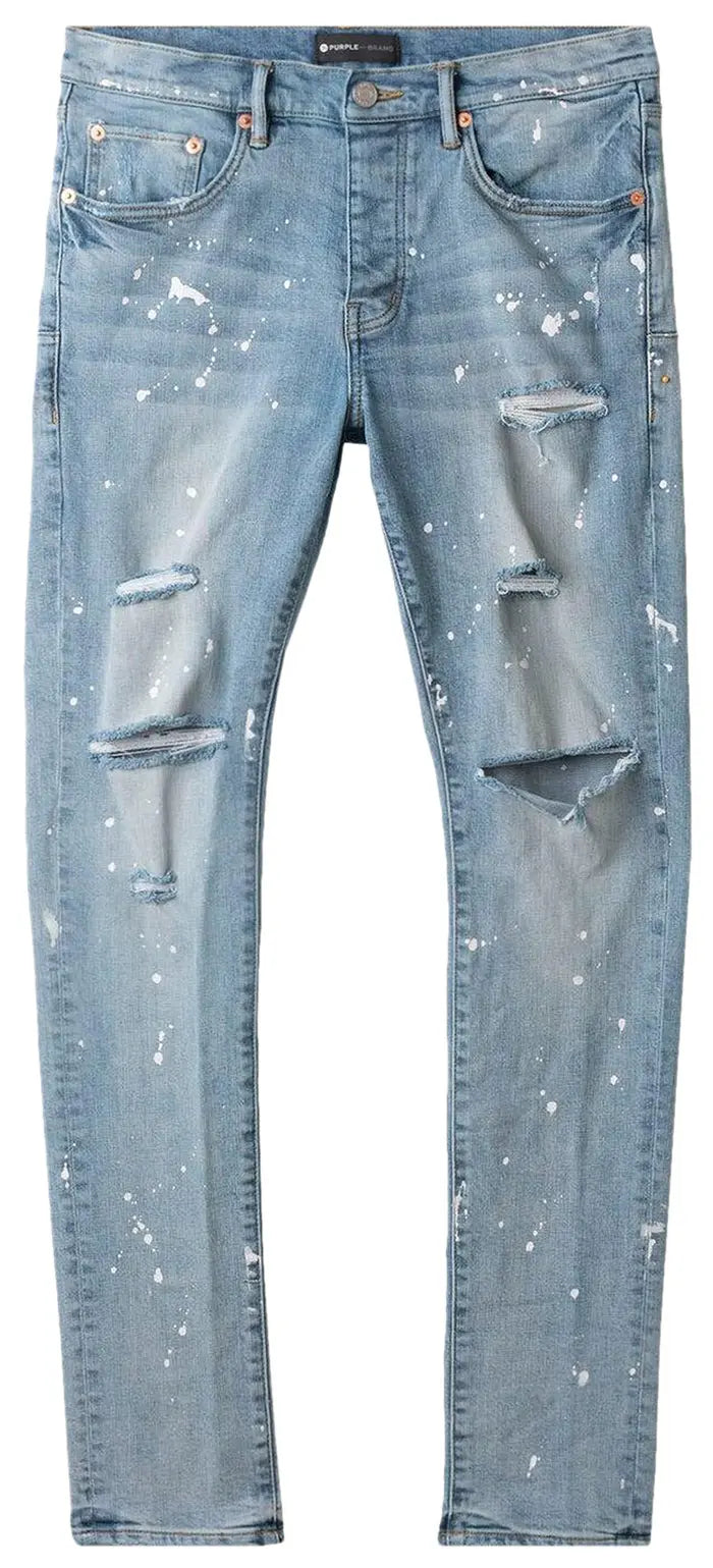 Purple Brand Jeans P001-LIP Light Indigo Paint