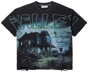 Vale Forever Horror Tee Black Green