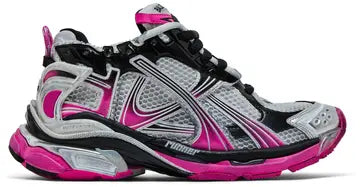 Balenciaga Runner Sneaker Worn-Out Silver Pink (W)