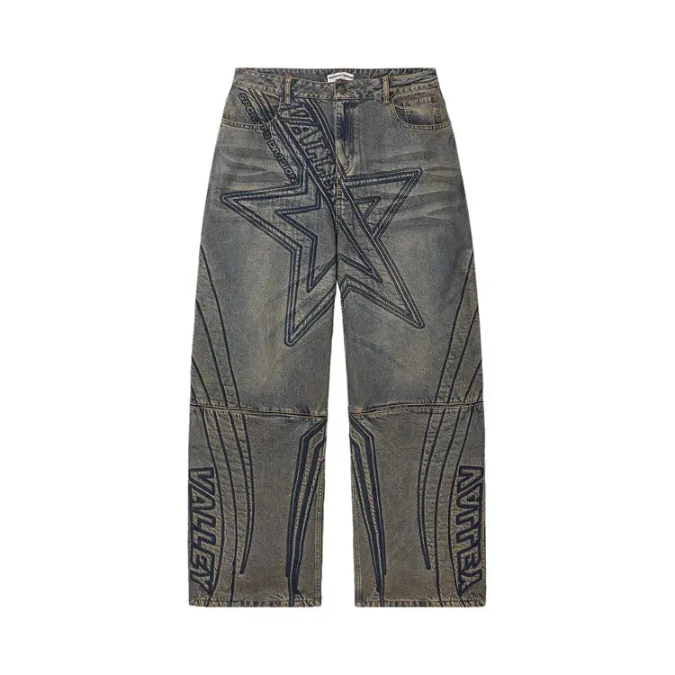 Vale Forever Motocroxxx Pines Denim Mid Rinsed