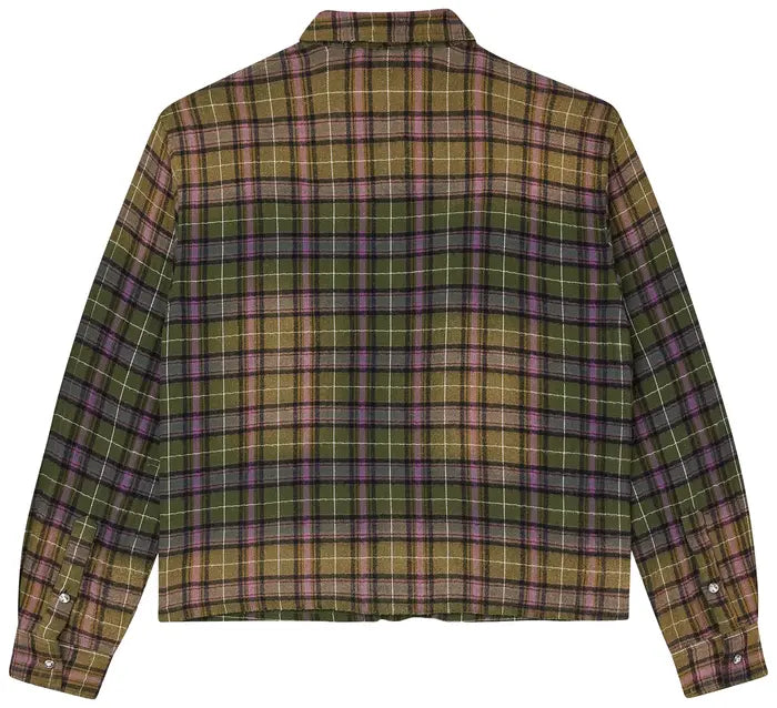 Vale Forever Green Fever Flannel Dark Green/Purple