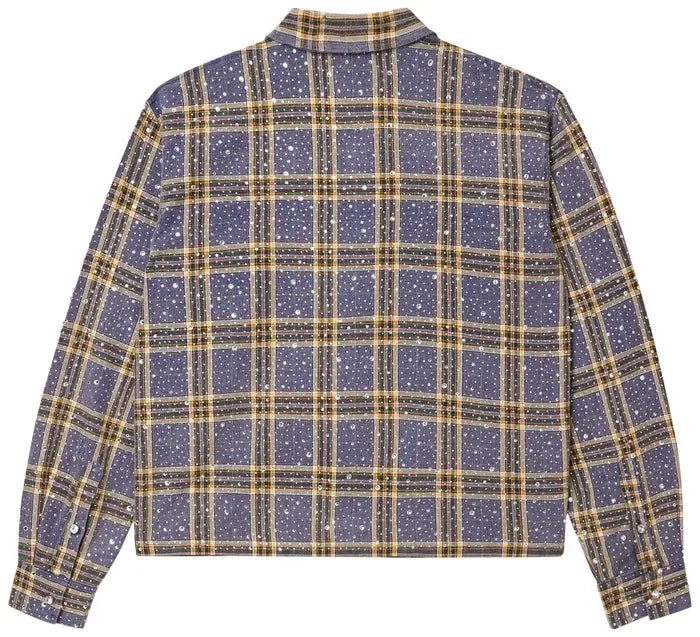 Vale Forever Moonlight Flannel Blue/Yellow
