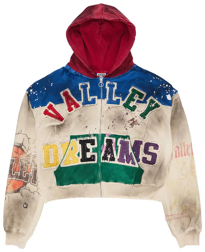 Vale Forever Wonderland Zip Up Cream/Multi