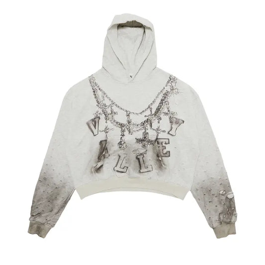 Vale Forever Big Chain Hoodie Dirty/Heather
