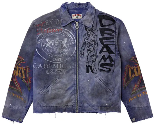Vale Forever Destruction Work Jacket Mechanic/Purple