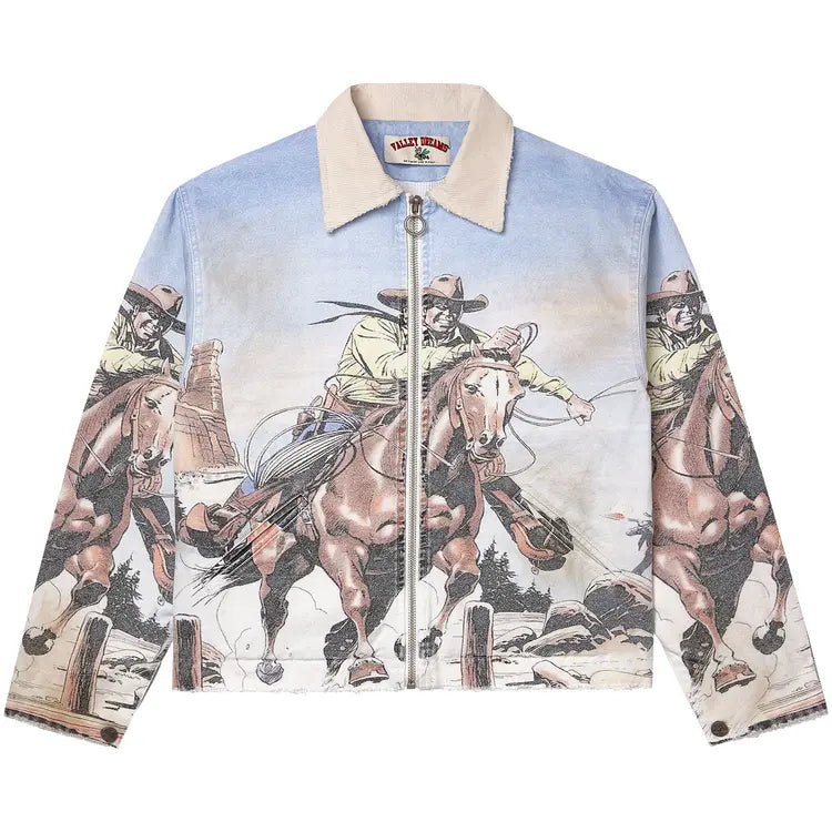 Vale Forever Stampede Work Jacket Blue