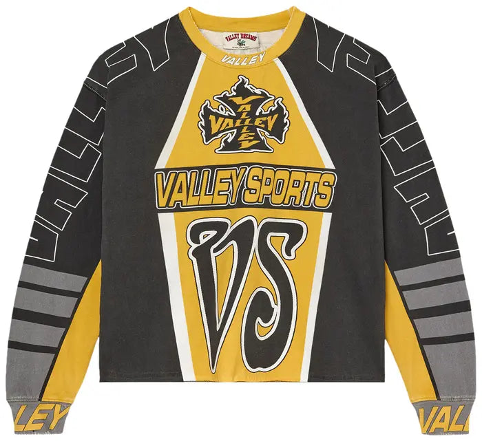 Vale Forever Vs Racing Long-Sleeve Black/Yellow