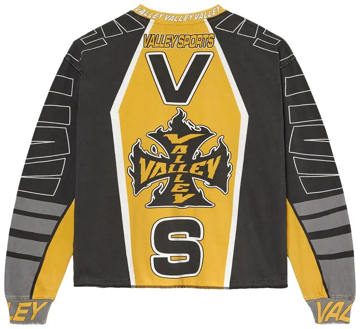 Vale Forever Vs Racing Long-Sleeve Black/Yellow