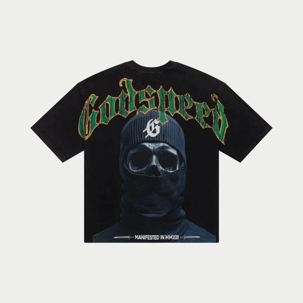 Godspeed Balaclava Szn T-Shirt Black