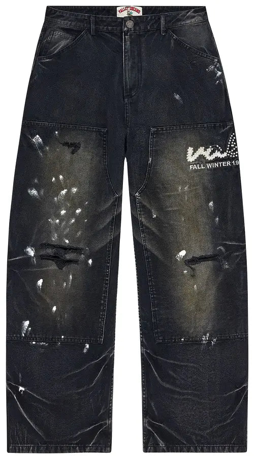 Vale Forever Daily Work Pants Painted Black
