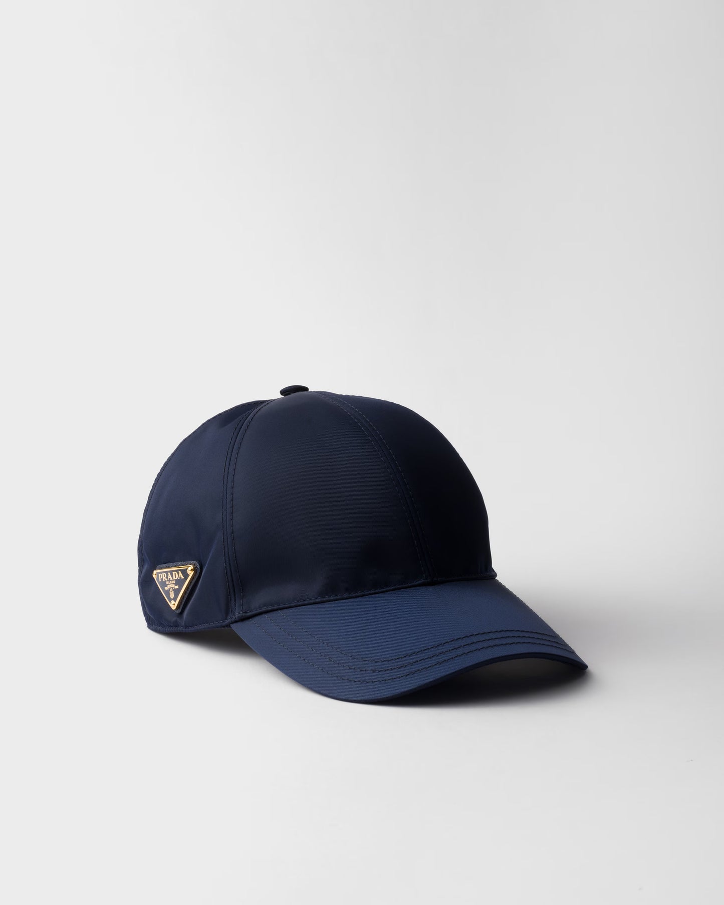 Prada Re-Nylon Baseball Cap Balticlue Navy Blue