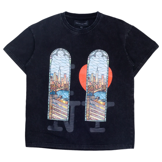 Who Decides War x Patron Of The New T-Shirt Coal