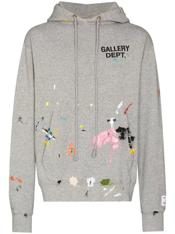 Gallery Dept. Painter Logo Hoodie Grey