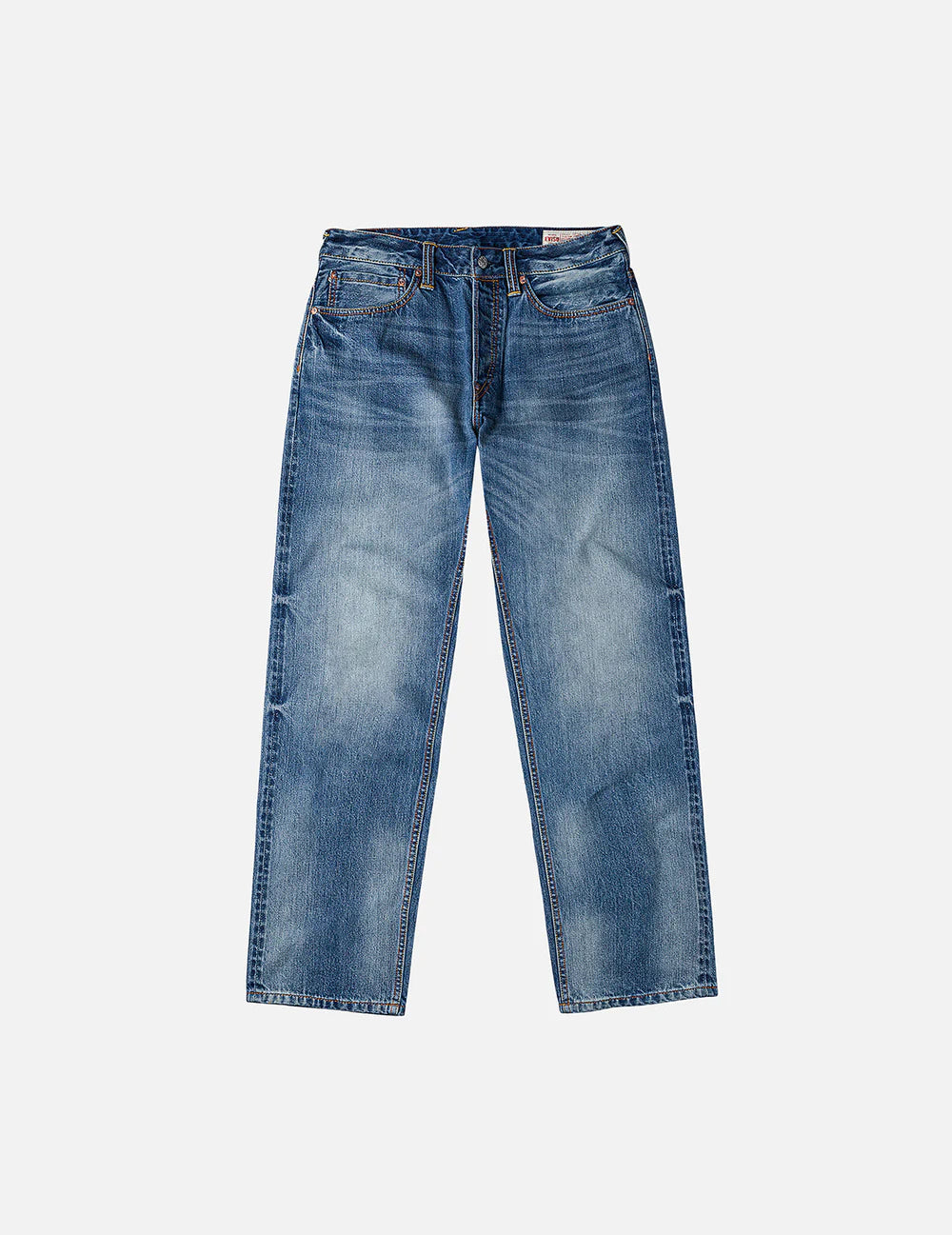 Evisu Yellow Daicock Print Regular Fit Jeans #2020