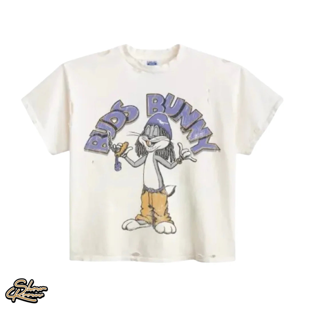 HAPPY MEMORIES HMDD Buds Bunny Tee White