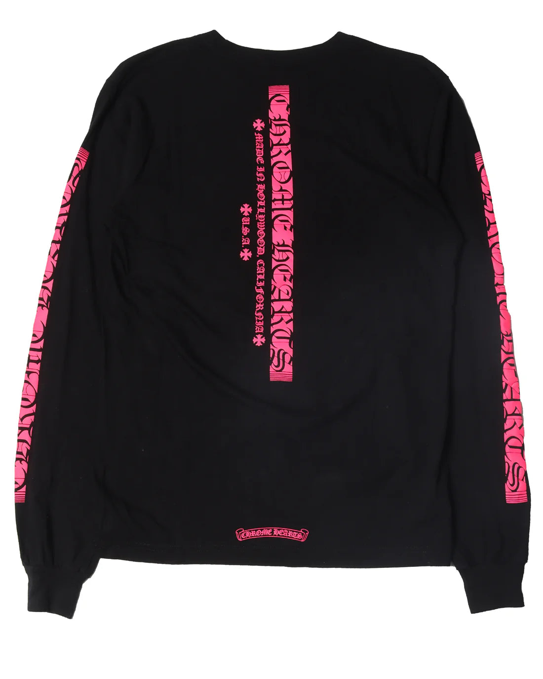 Chrome Hearts Made in Hollywood Long Sleeve Pink Black