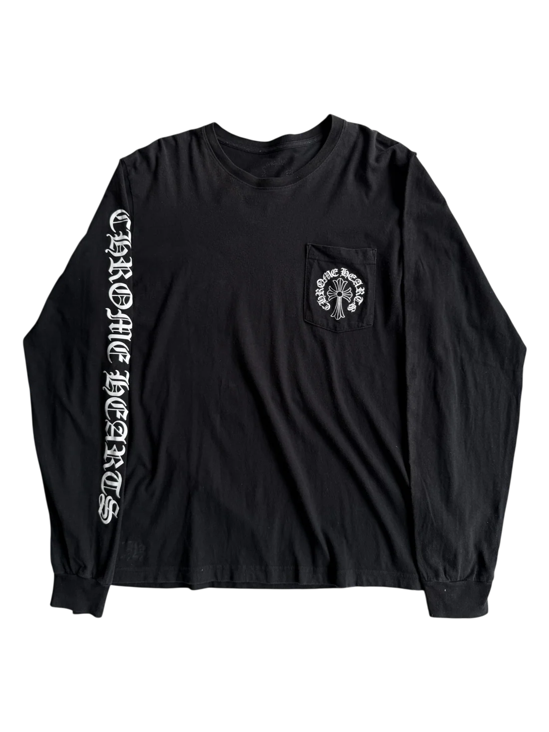 Chrome Hearts Tonal Cross Logo Pocket Long Sleeve
