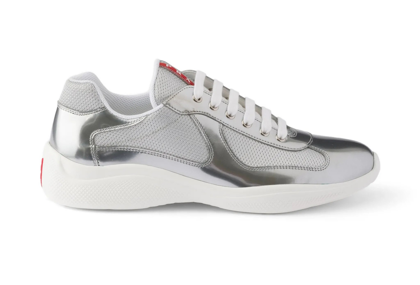 Prada America's Cup Metallic Silver
