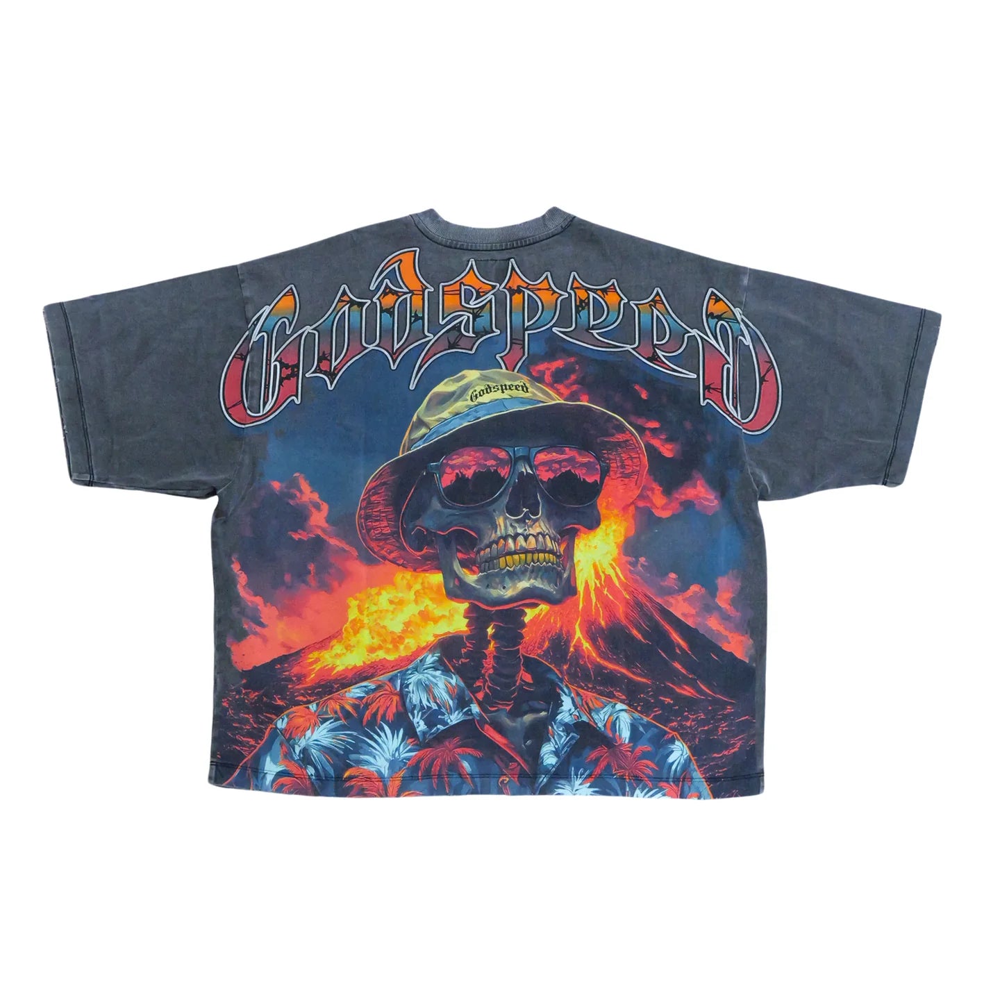 Godspeed Natural Disaster Black Wash T-Shirt