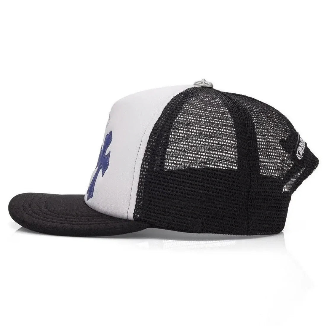 Chrome Hearts Triple Cross Trucker Hat Red/White/Blue