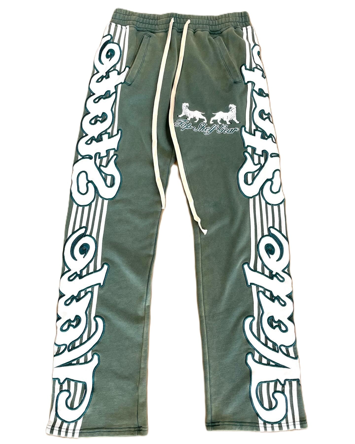 Vale Forever Vale State Insignia Sweatpants Evergreen White