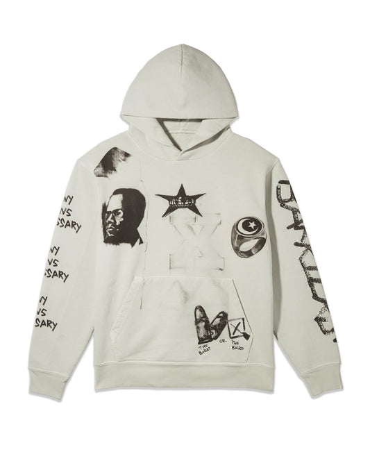 Barriers Worldwide Malcom X Restricted Collection Hoodie Cream